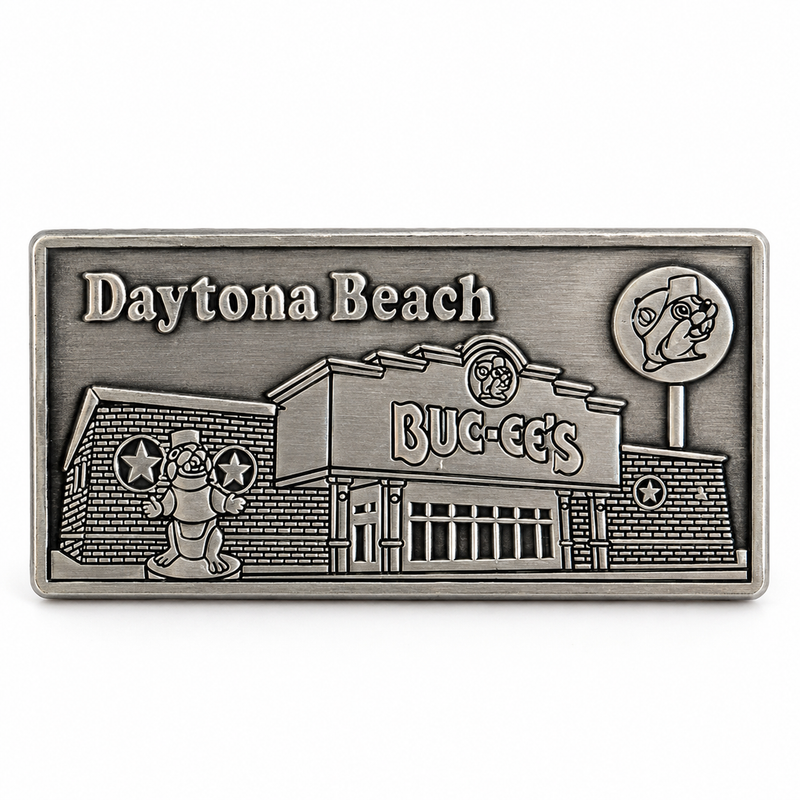 Buc-ee's Metal Daytona Beach Magnet