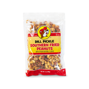 7 oz bag of Buc-ee's Dill Pickle Southern Fried Peanuts