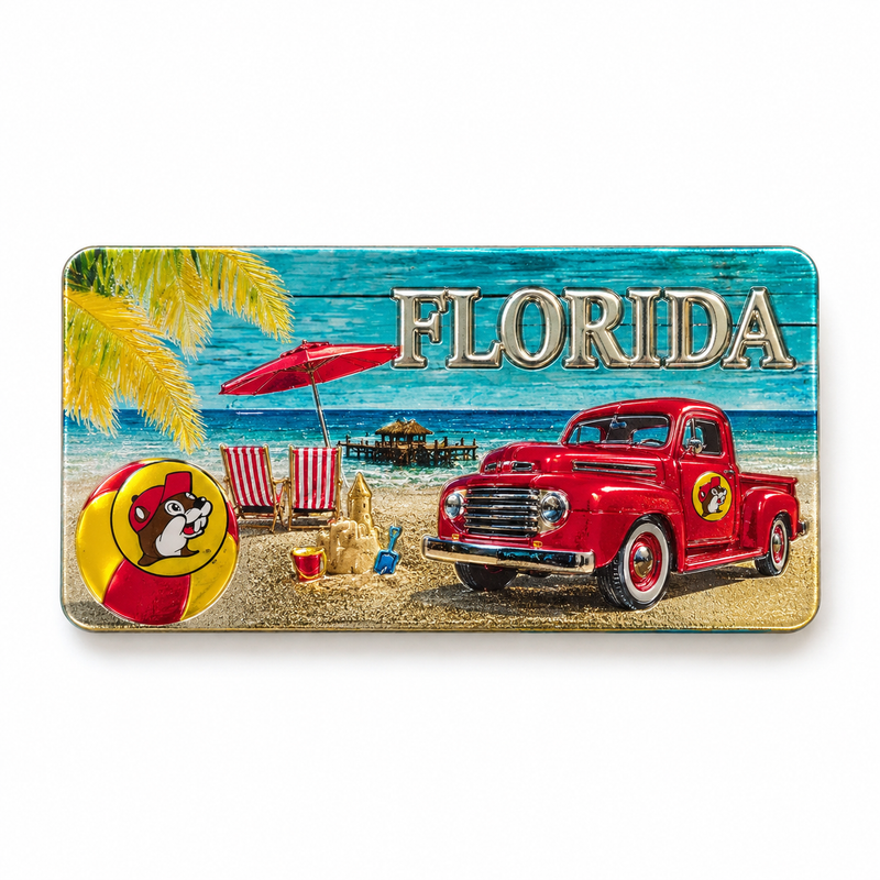 Buc-ee's Double-Sided Florida Magnet