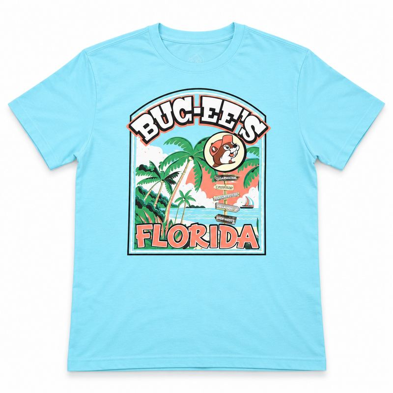 Buc-ee's Florida State Light Blue Shirt