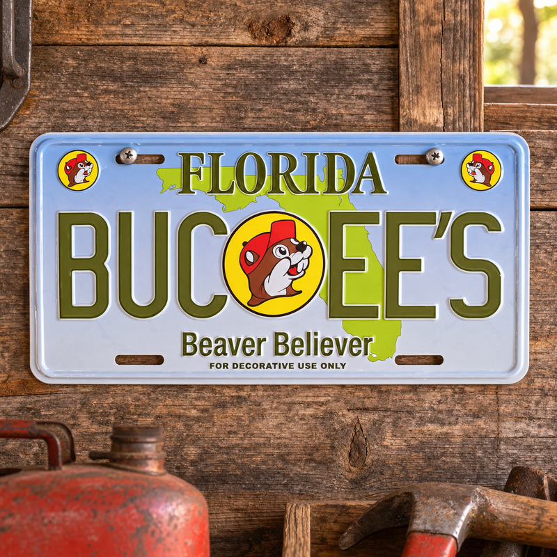 Buc-ee's Florida Collectible License Plate