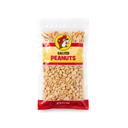 12 oz clear bag of Buc-ee's Salted Peanuts in the shell