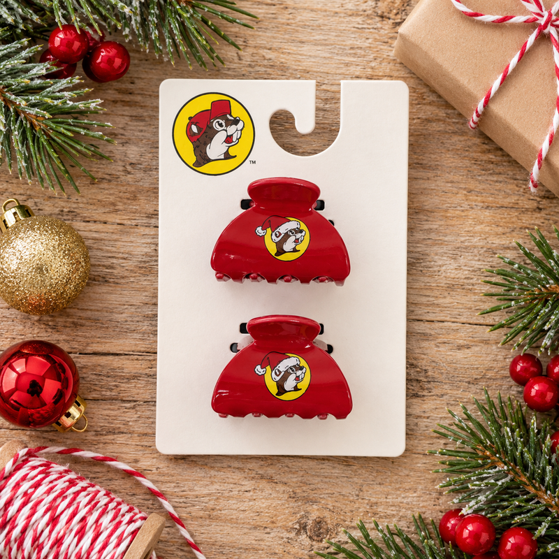 Buc-ee's Christmas Hair Claws - 2 Pack