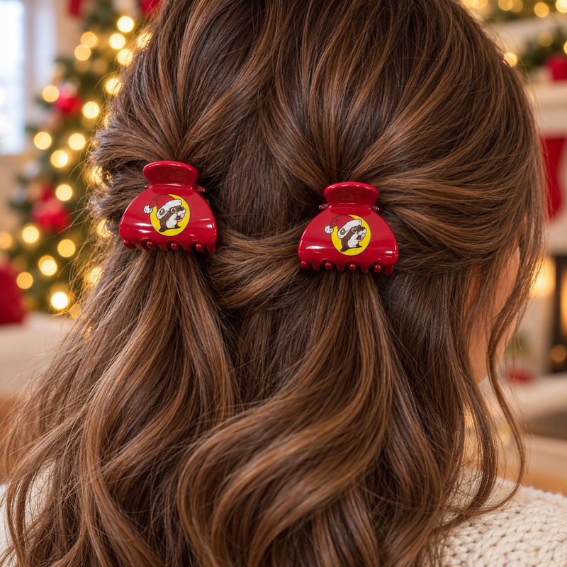 Buc-ee's Christmas Hair Claws - 2 Pack