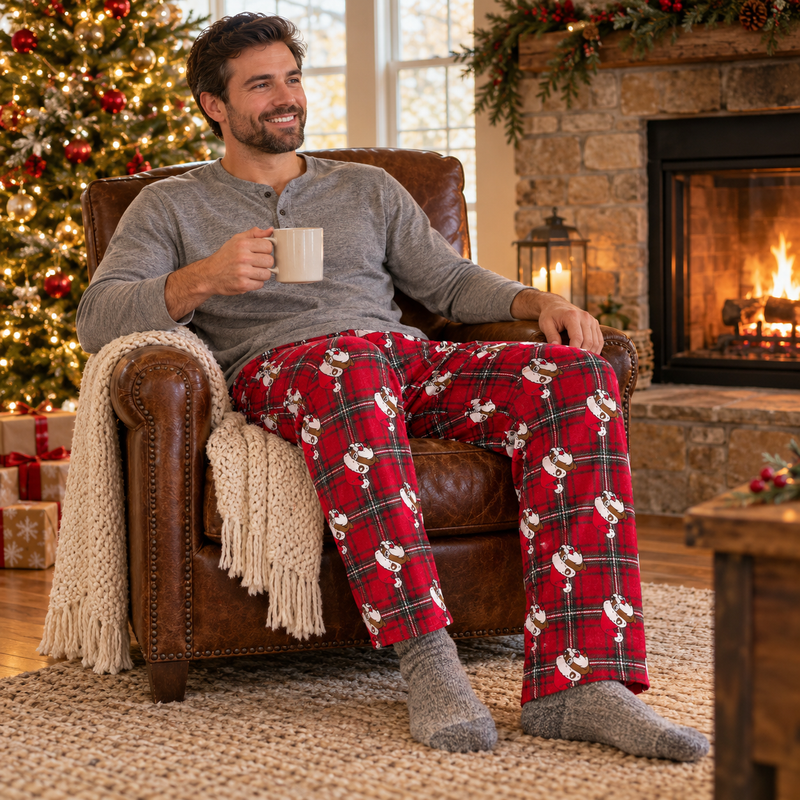 Buc-ee's Christmas Plaid Pajama Pants - Adult