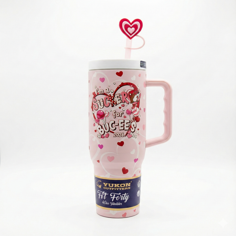 Buc-ee's "Sucker for Buc-ee's" Valentine's Tumbler