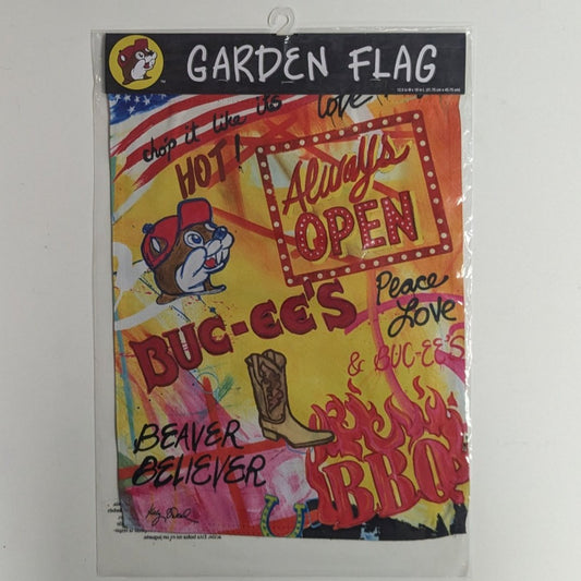 Buc-ee's Decorative Garden Flag