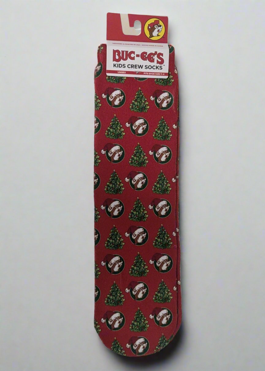 Buc-ee's Christmas Nutcracker & Christmas Tree Socks