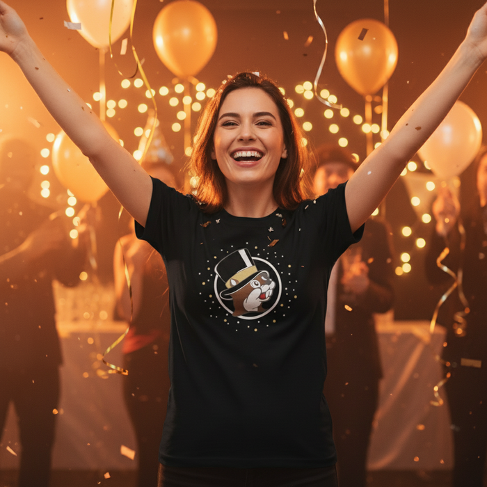 Buc-ee's 2025 Glow-in-The-Dark New Years Shirt