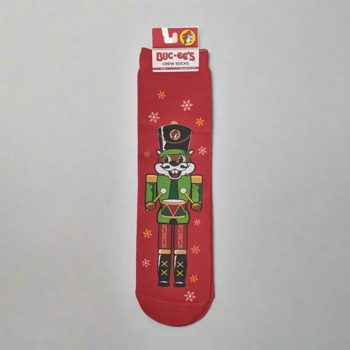 Buc-ee's Christmas Nutcracker & Christmas Tree Socks