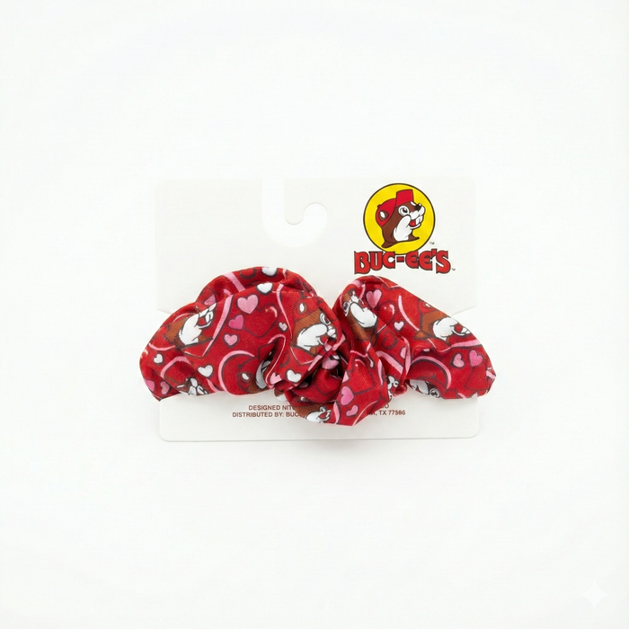 Buc-ee's Valentines Scrunchy