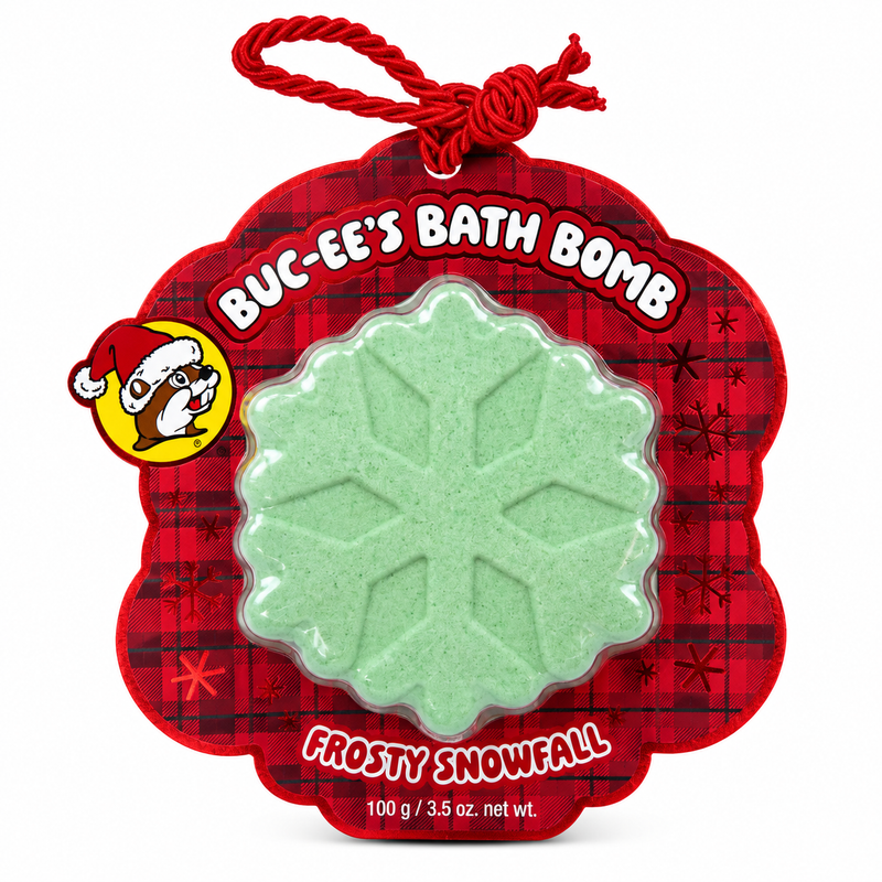 Buc-ee's Christmas Bath Bomb - Frosty Snowfall