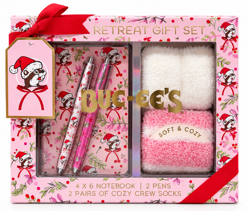 Buc-ee's Christmas Journaling and Cozy Retreat Gift Set