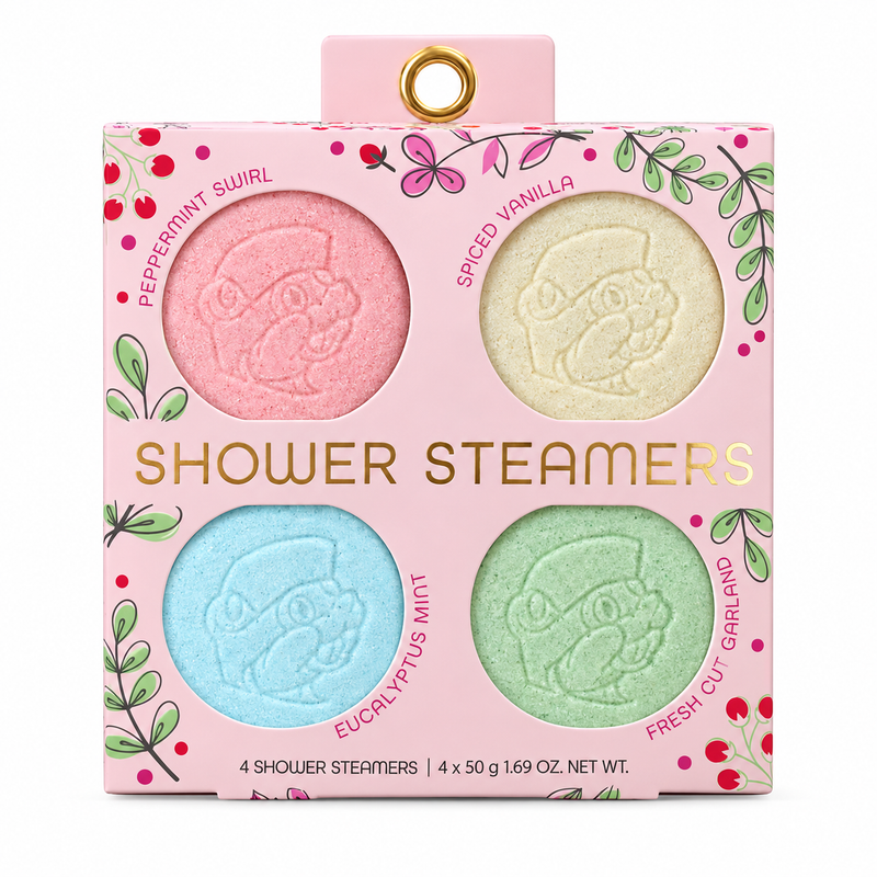 Buc-ee's Christmas Shower Steamers - 4 Pack