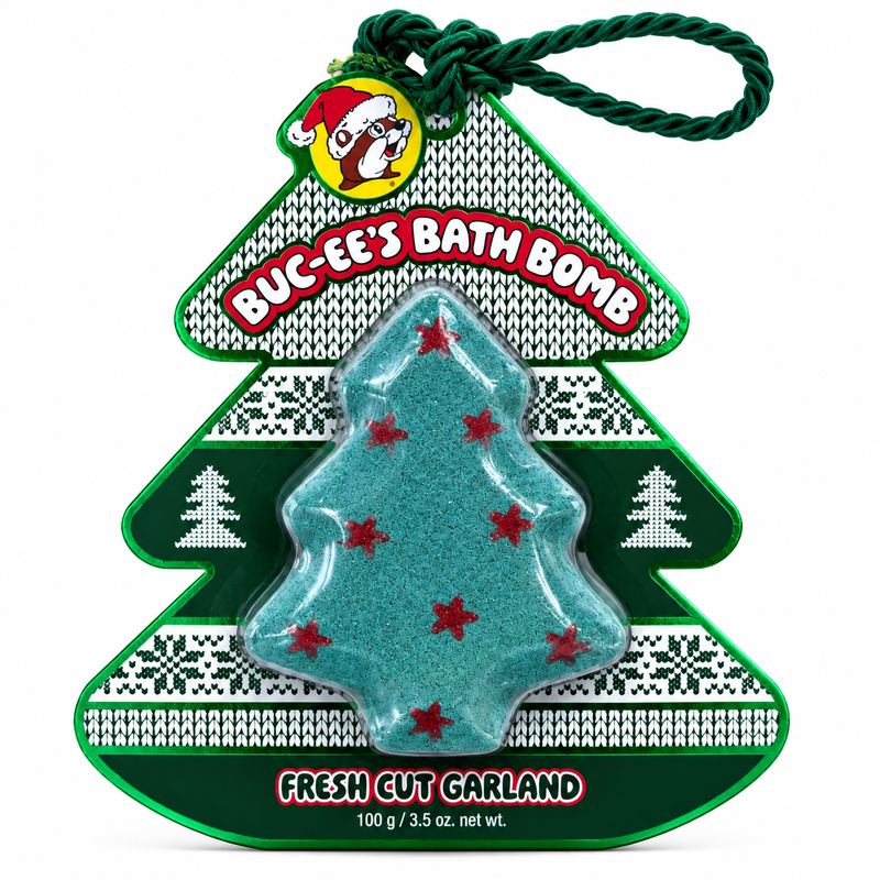 Buc-ee's Christmas Bath Bomb - Fresh Cut Garland