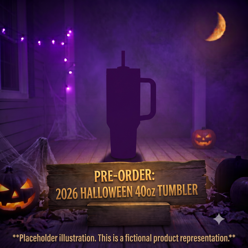 Halloween 2026 Pre-Order Buc-ee's 40oz Tumbler