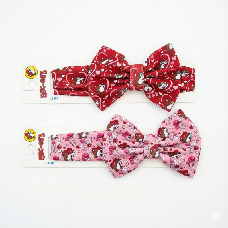 Buc-ee's Valentines Headbands