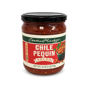 16 oz jar of Central Market Chile Pequin Salsa, Hot