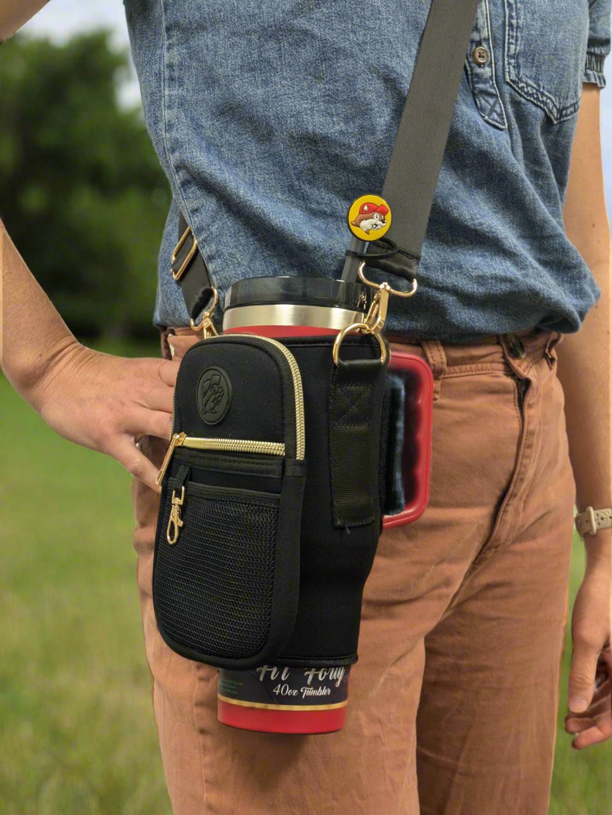 Buc-ee's Crossbody Tumbler Bag