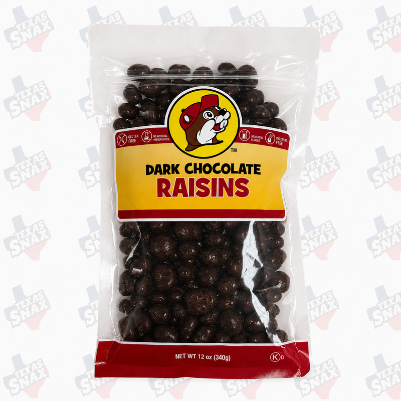 Buc-ee's Dark Chocolate Raisins