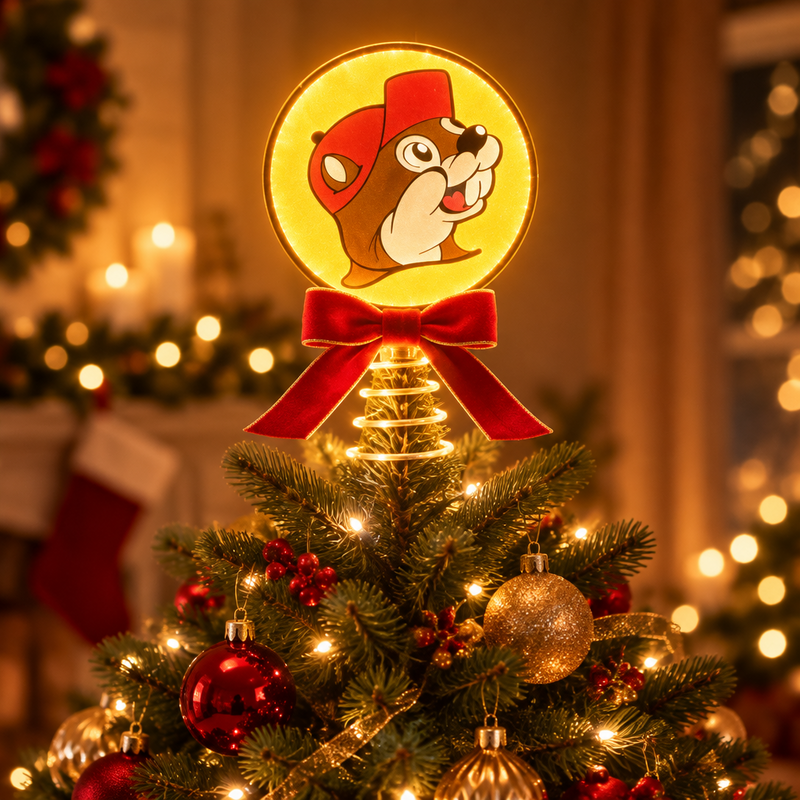 Buc-ee's Christmas Tree Topper