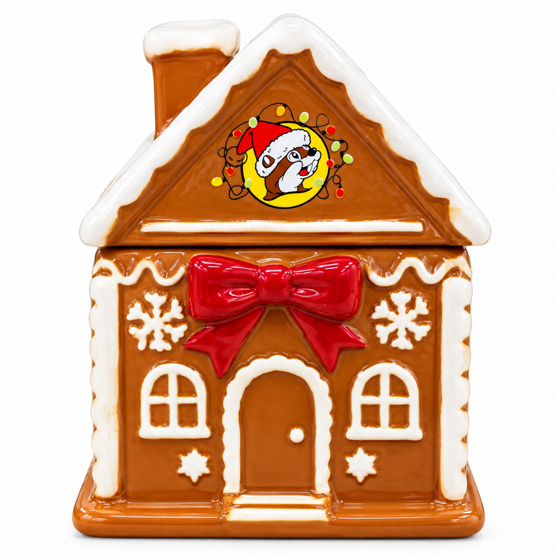 Buc-ee's Christmas Cookies Gingerbread House Candle