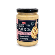 Jar of H-E-B Just the Sauce Smoky Pancetta pasta sauce