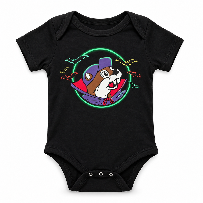 Buc-ee's Infant Halloween Onesie "Quick Bites Spooky Nights"