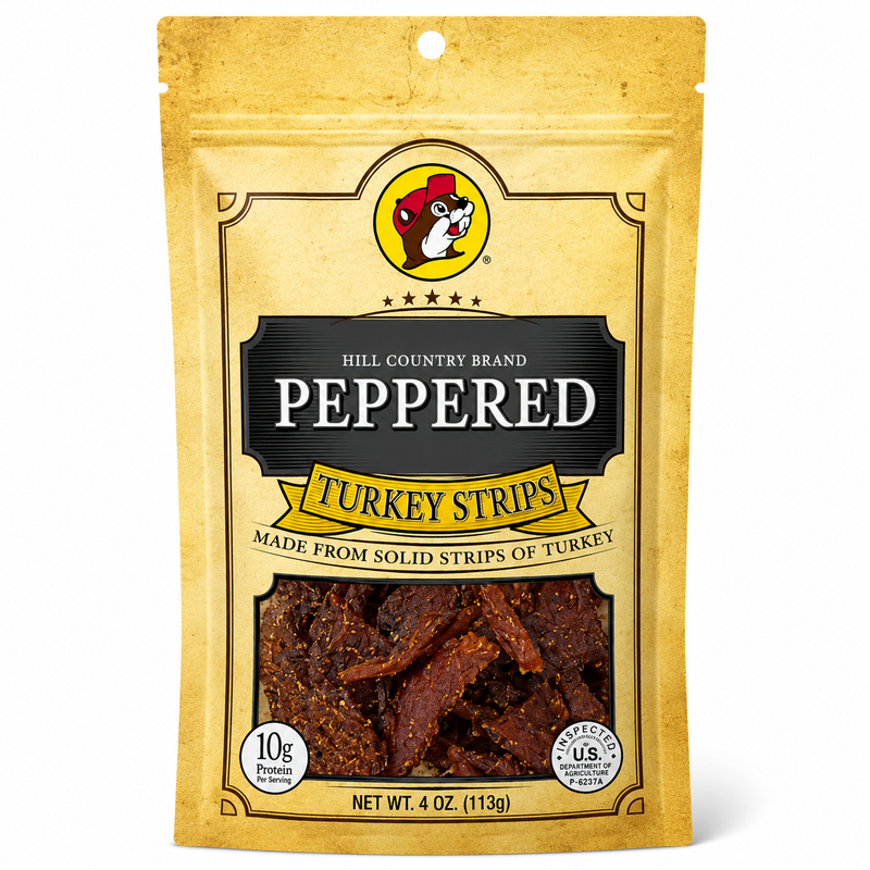Buc-ee's Peppered Turkey Strips
