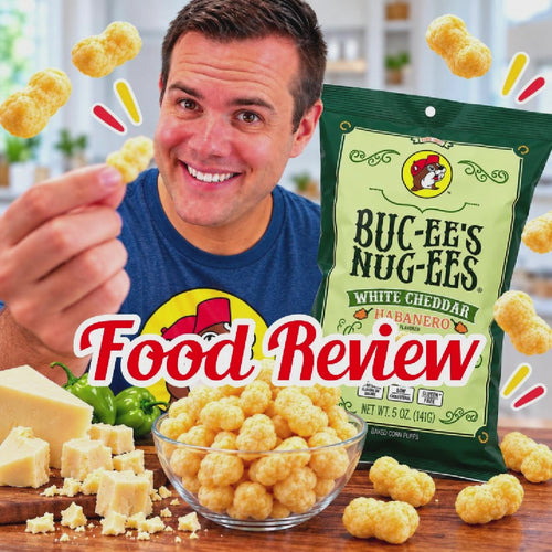 Food review of Buc-ee's Nugees white cheddar habanero