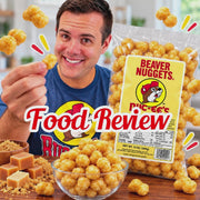 Food review of Beaver Nuggets original flavor