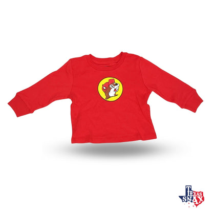 Long Sleeved Toddler Red Logo Shirt