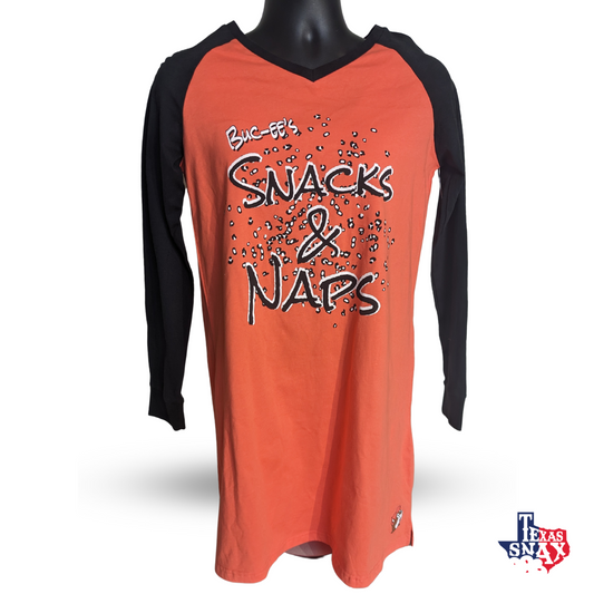 Buc-ee's Snacks and Naps Sleep Shirt