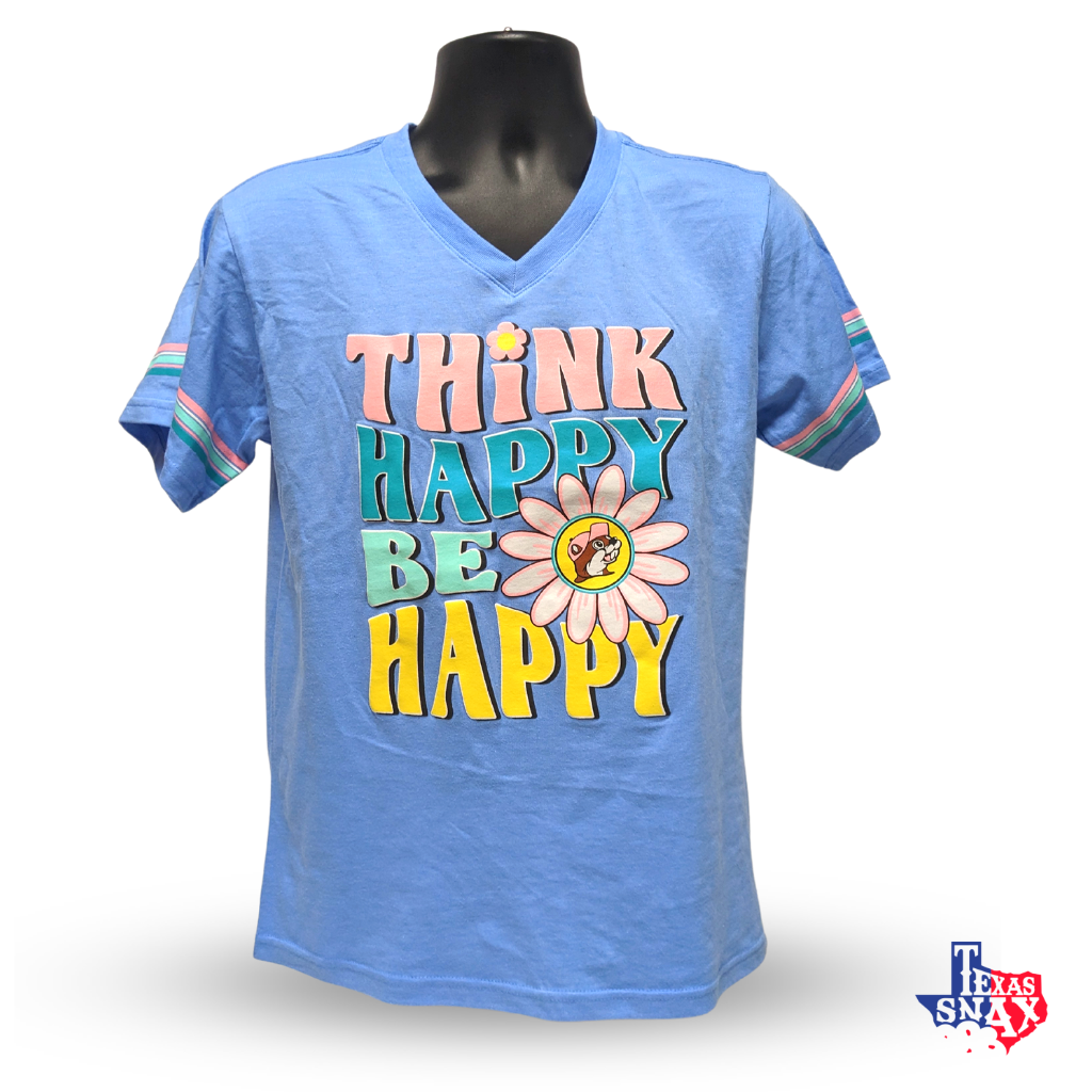 Buc-ee's Think Happy Be Happy Shirt