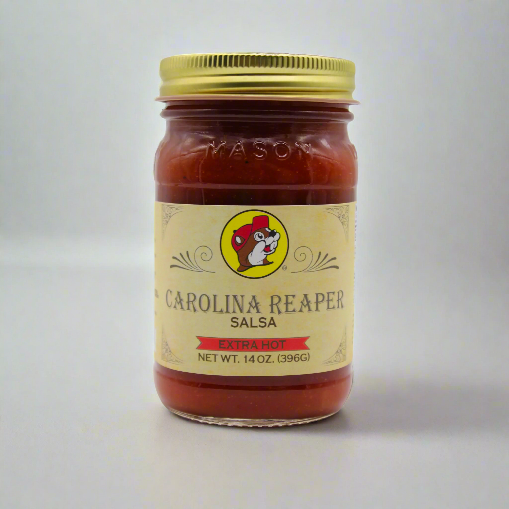 Authentic Buc-ee's Carolina Reaper Salsa - Extra Hot | Available
