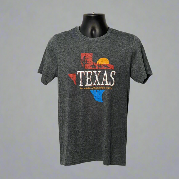 Super Soft Charcoal Texas a Country Shirt