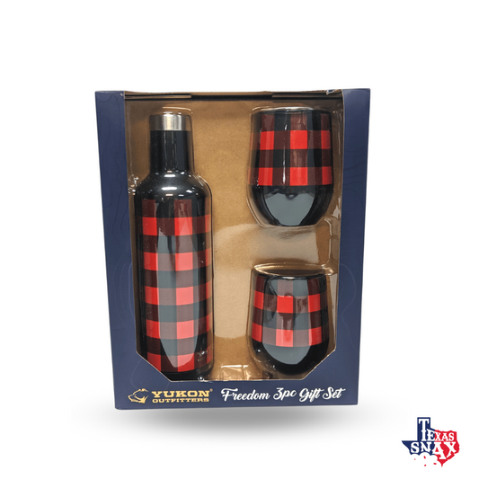 Yukon Outfitters Freedom 3 Piece Gift Set