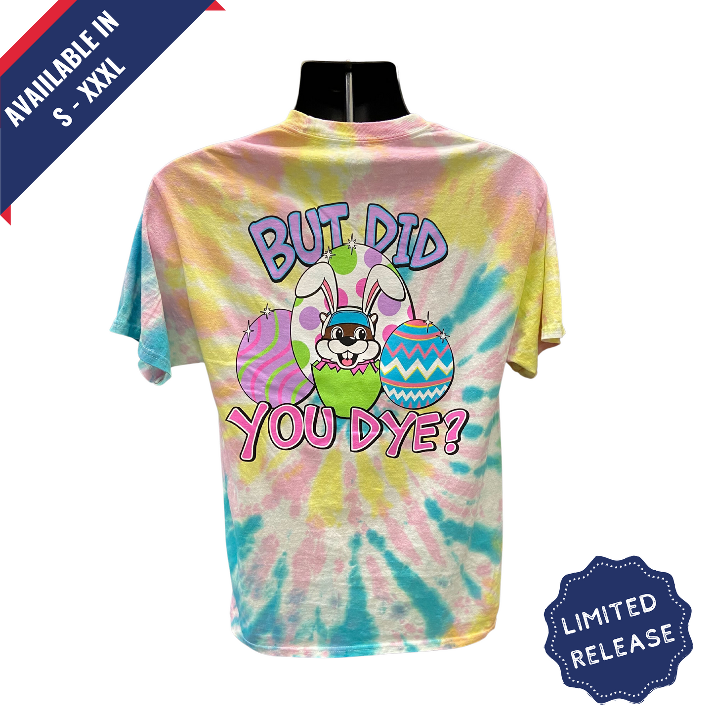 Buc-ee's Easter Tie-"Dye" Shirt