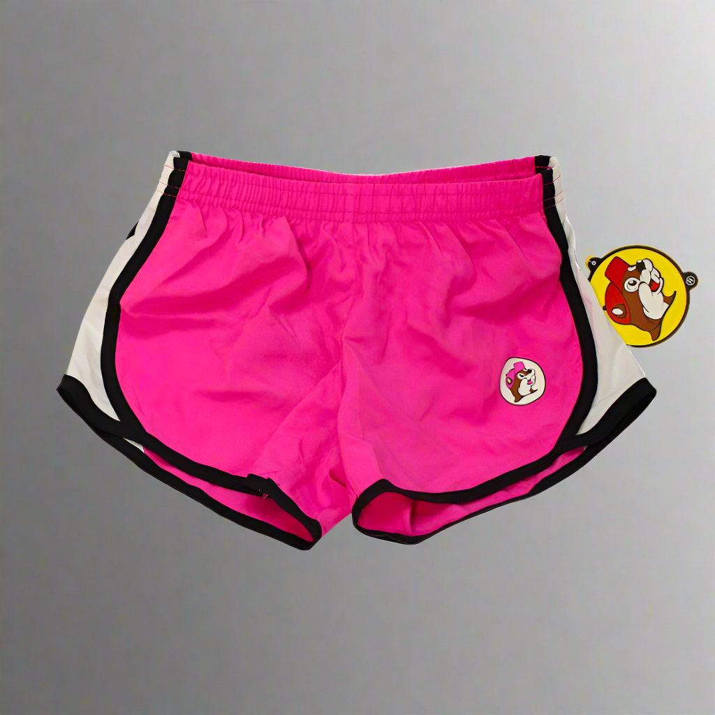 Buc-ee's Pink Running Shorts Shorts