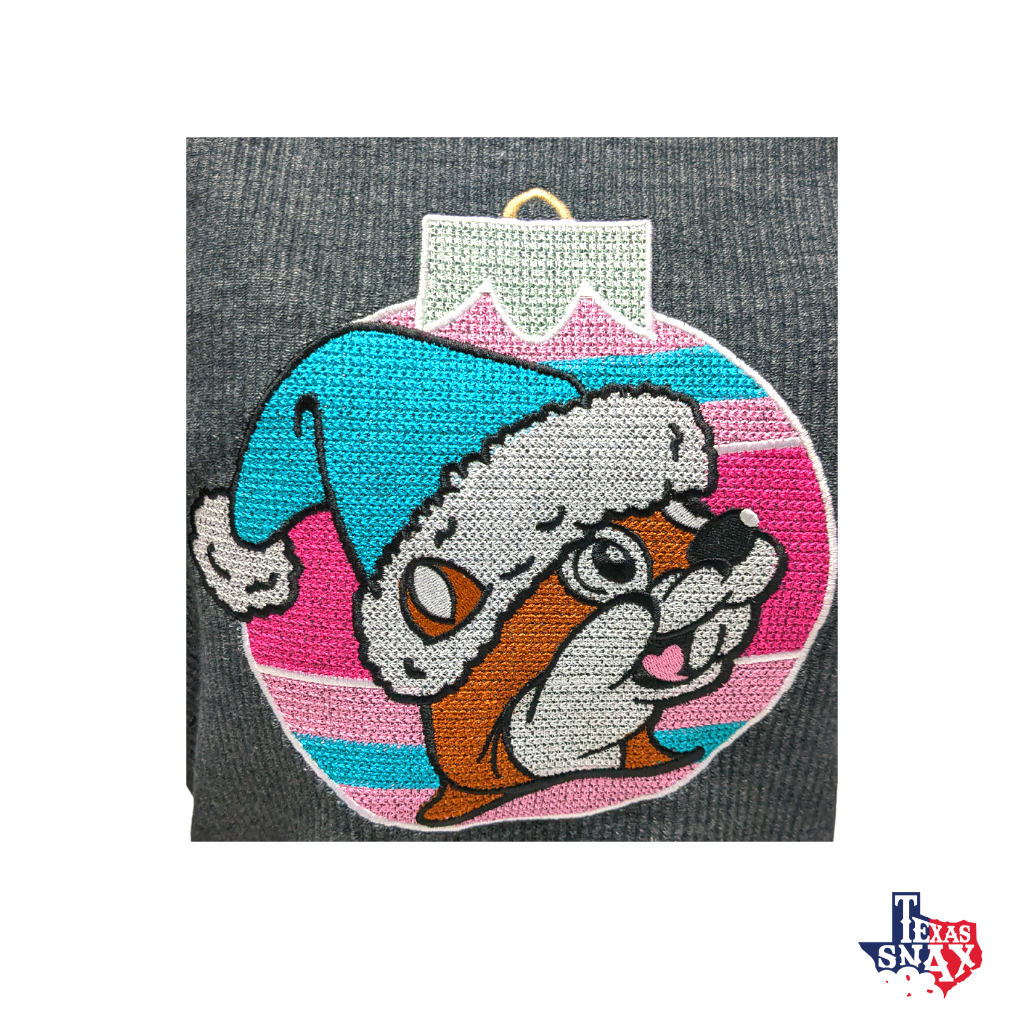 Bucee's Christmas Embroidered Sweater Texas Snax