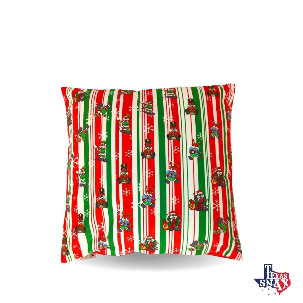 Buc-ee's Christmas Pillow