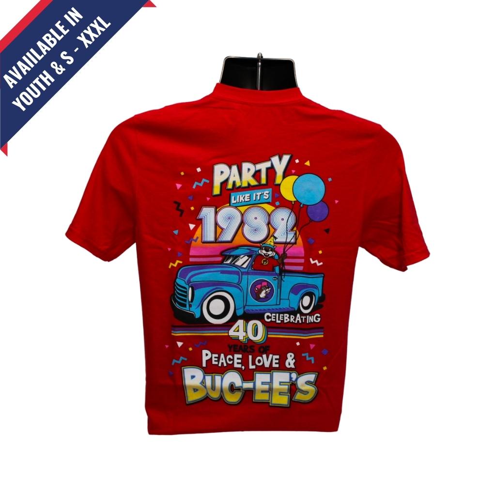 Buc-ee's "Party like it's 1982!" Shirt