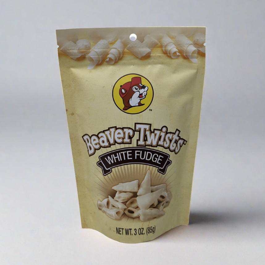 Buc-ee's Beaver Twists White Fudge