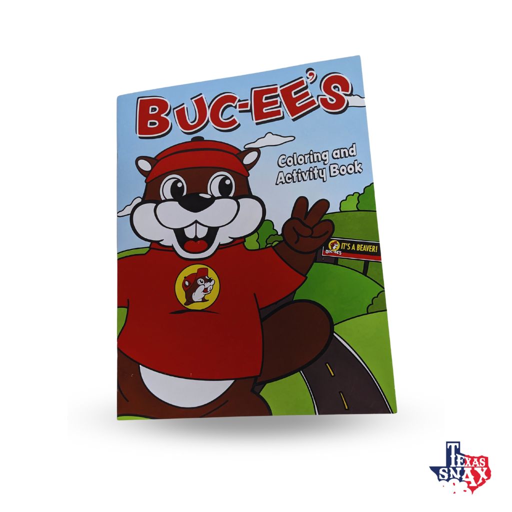 Buc-ee's Coloring Book and Activity Book
