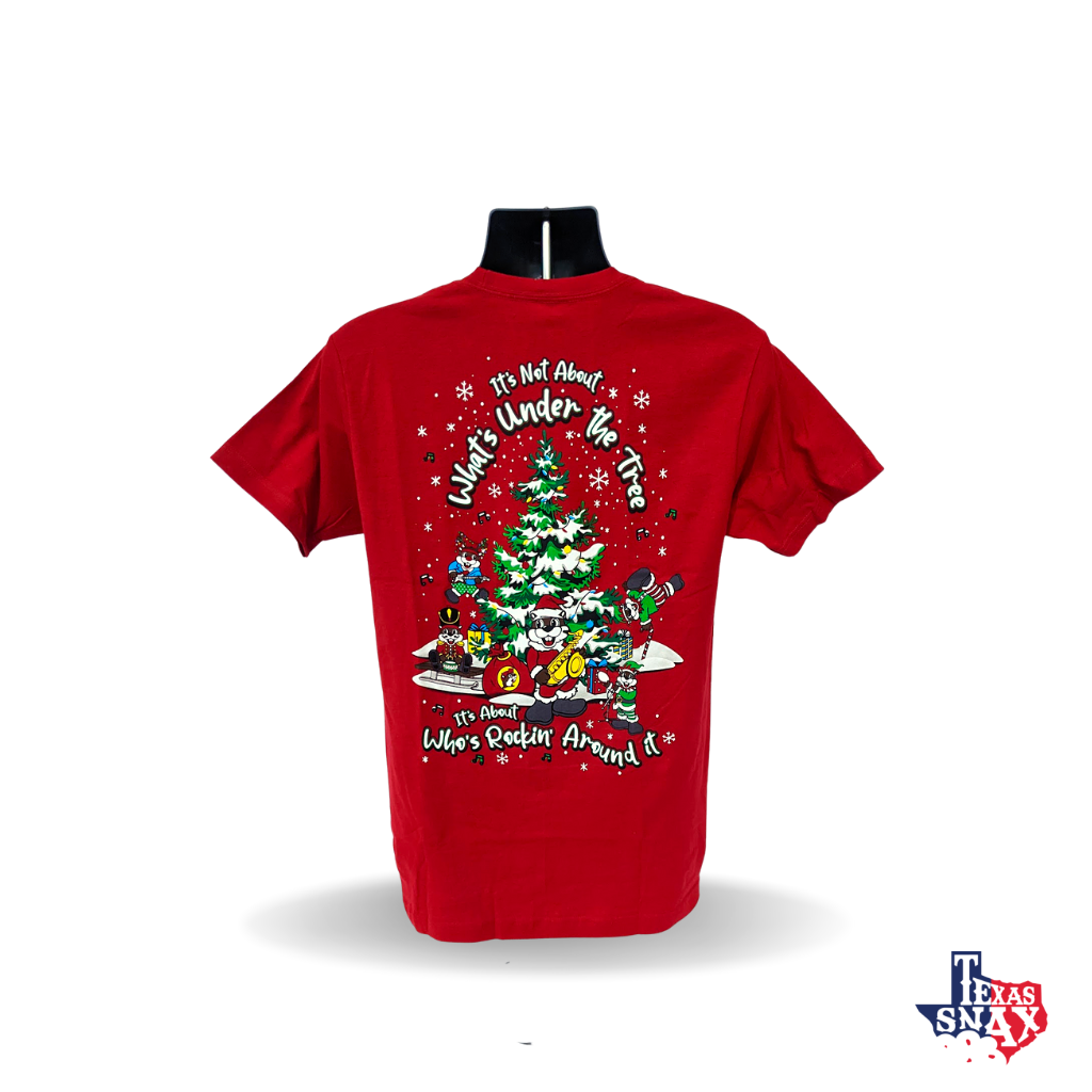 Buc-ee's "It's Not About What's Under The Tree" Christmas Shirt
