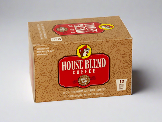 Buc-ee's 12 K-Cups House Blend Medium Roast Coffee