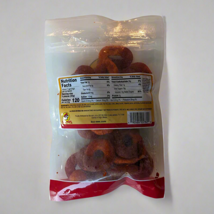 Buc-ee's Chamoy Peach Rings