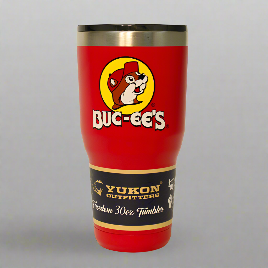 Yukon (Red) Tumbler w/ Buc-ee's Logo