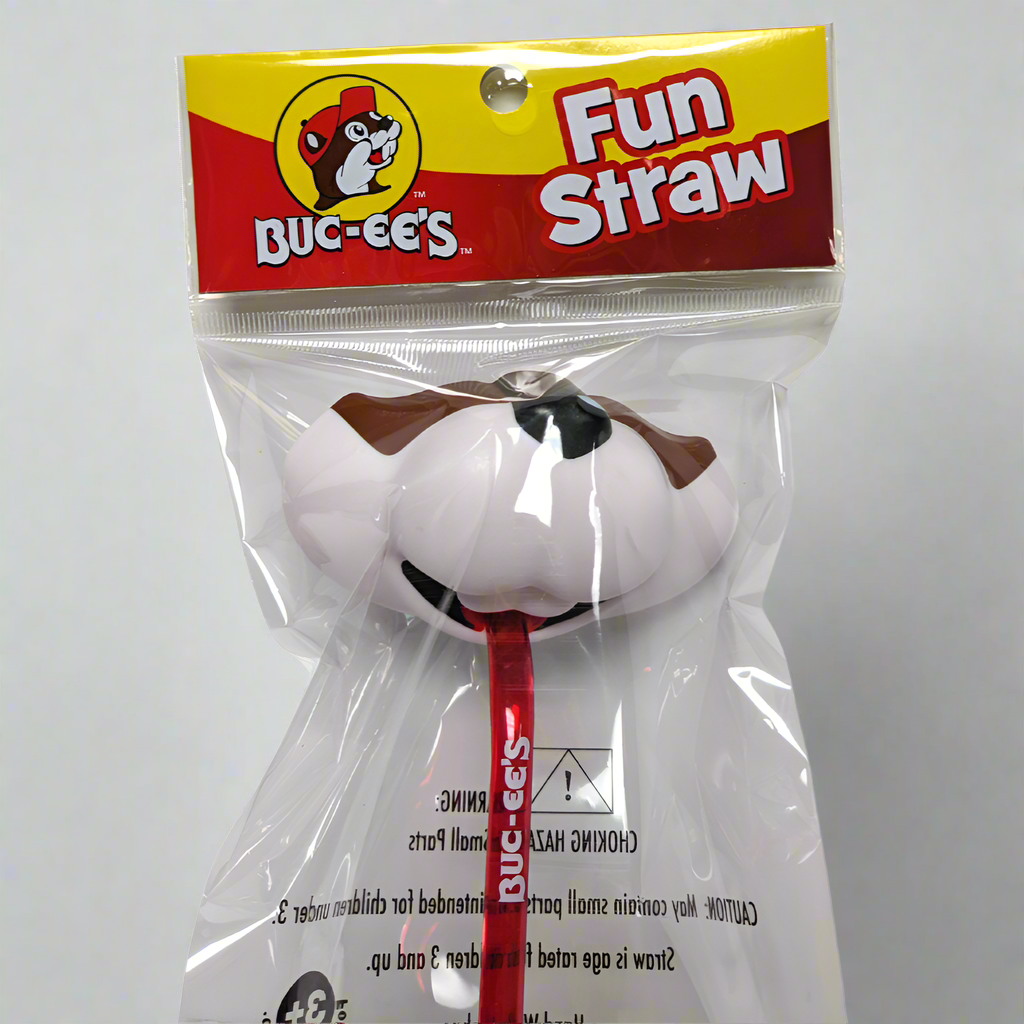 Buc-ee's Fun Straw