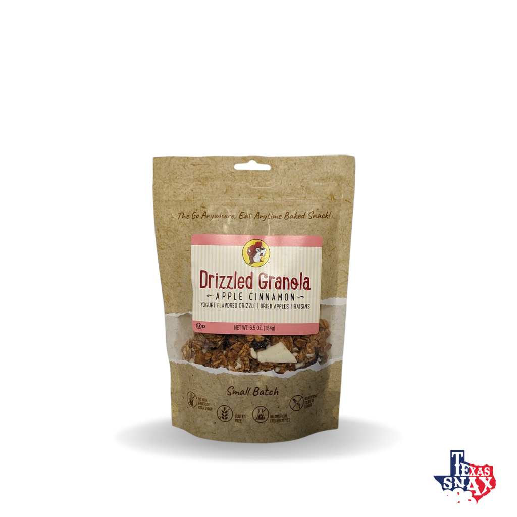 Bucee's Drizzled Granola Bites Texas Snax